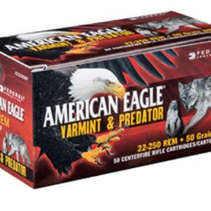 Federal American Eagle 223 Rem 50gr JHP, 50rd Box
