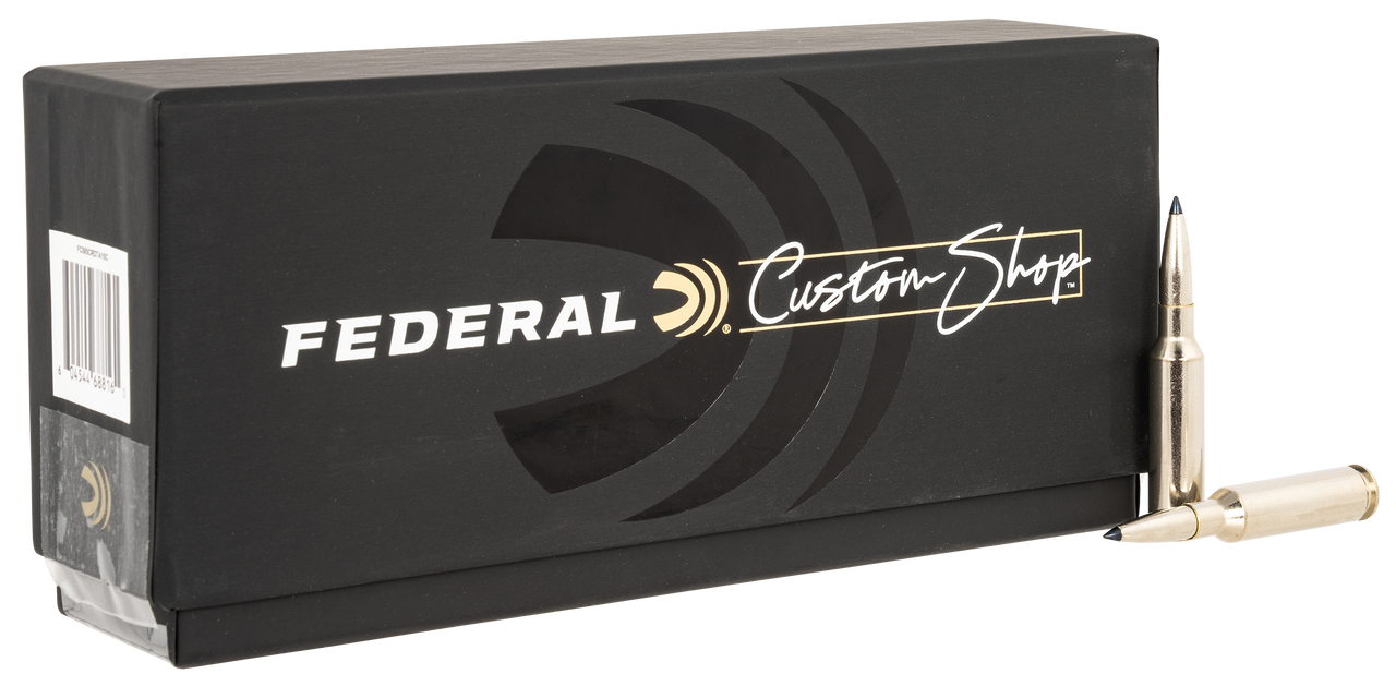 Federal Custom Shop 6.5 Creedmoor, 130gr, Terminal Ascent. 20rd Box