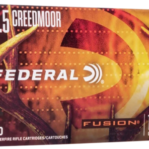 Federal Fusion 6.5Creedmoor, 140gr, Bonded Soft Point, 20rd