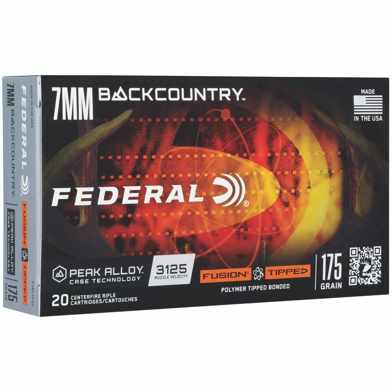 Federal Fusion 7mm Backcountry 175gr – 20rd Box