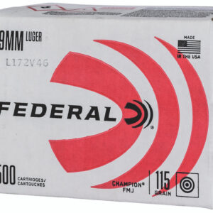 Federal Gold Medal 40 Smith & Wesson, 180gr, Full Metal Jacket, 50rd Box