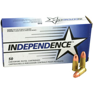 Federal Independence 380 ACP, 95gr, Full Metal Jacket, 500rd Box