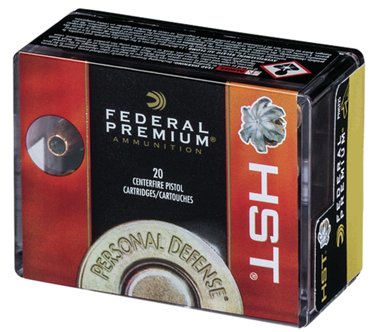 Federal Personal Defense 9mm 147gr, Jacketed Hollow Point, 20rd Box