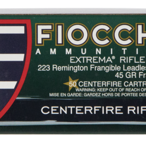 Fiocchi 223 Rem 45gr, Frangible, 50rd Box