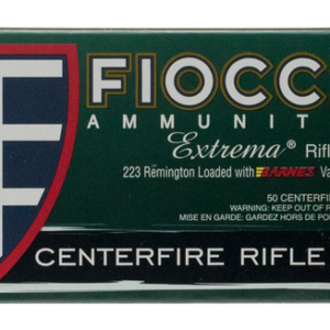 Fiocchi Extrema Leadless 223 Rem 5.56NATO 50gr, Barnes Varmint Grenade, 50rd Box