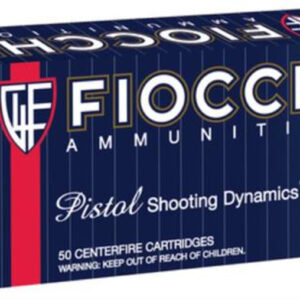 Fiocchi Shooting Dynamics 9mm 124gr, Jacketed Hollow Point 50rd