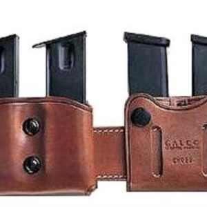 Galco DMC Double Mag 45 ACP 10mm Single Column, Belt 1-1.75
