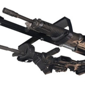 Great Day Center-Lok Tactical Overhead Gun Rack for Trucks Black Alumin