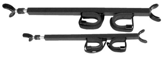 Great Day Quick Draw Overhead Gun Rack for UTV with 23 - 28 Roof Black