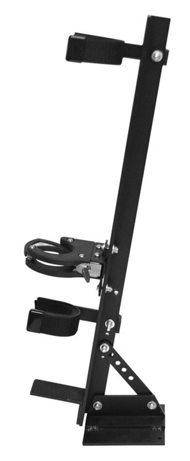 Great Day Quick Draw Vertical Locking Gun Rack Black Aluminum