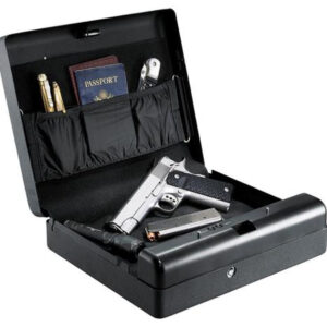 Gunvault Gun Safe Black, Microvault XL Bio