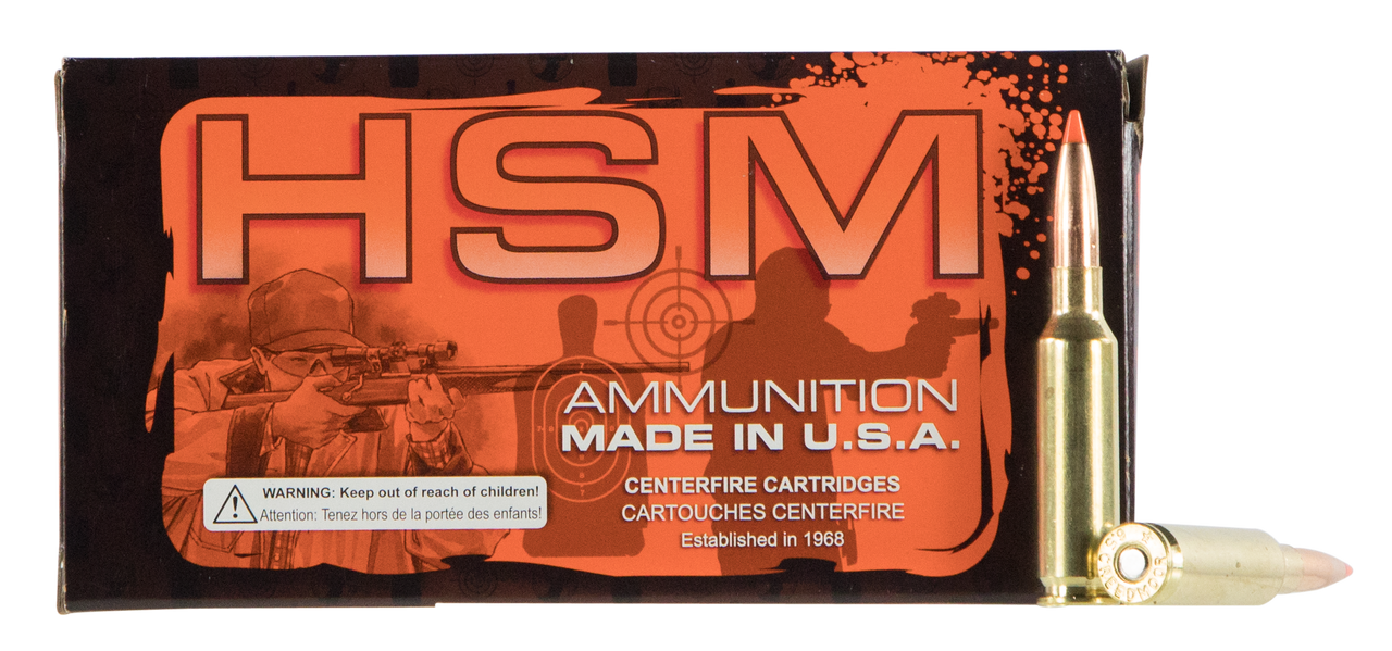 HSM 223 Remington, 90gr, Sierra MatchKing Hollow Point, 50rd Box