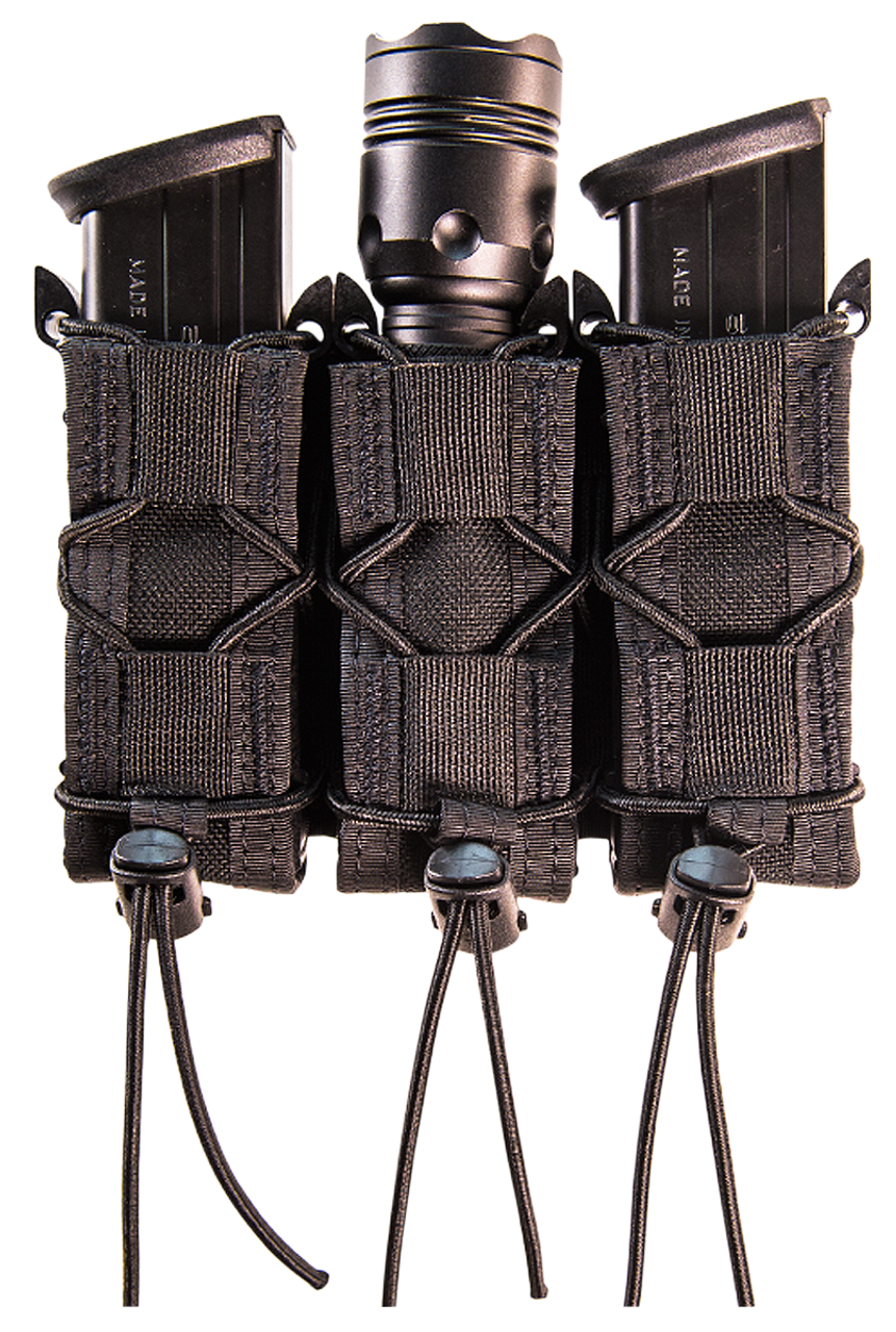 High Speed TACO MOLLE Triple Pistol Cordura Polymer