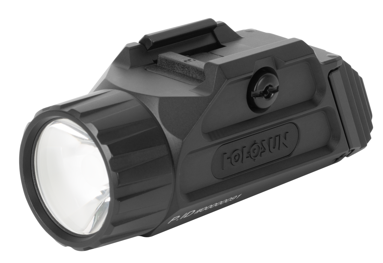 Holosun P.Id Weaponlight, Solar, White Light 1000/500 Lumen, Aluminum Housing, Pistol