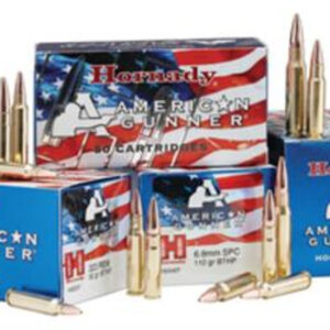 Hornady American Gunner .223 Rem 55gr BTHP Match – 50rd Box