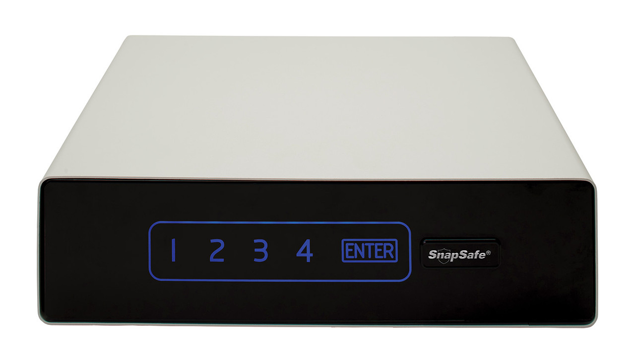 Hornady SnapSafe GlideVault Access Code/Key Entry, Silver Steel, Glass Touchpad