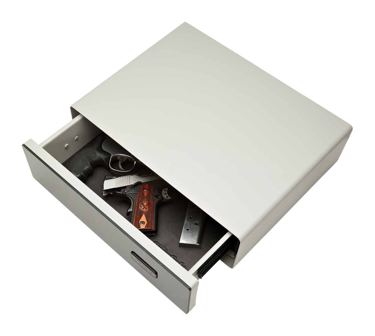 Hornady SnapSafe GlideVault Access Code/Key Entry, Silver Steel, Glass Touchpad