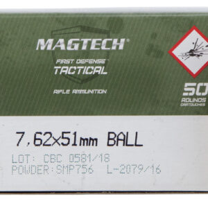 Magtech Tactical M80 Ball 7.62x51mm 147gr FMJ – 50 Rounds