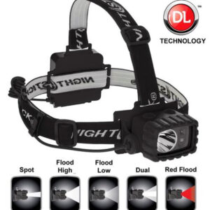 Nightstick Dual Light Multi Function Headlamp 100/90/20/18 Lumens AA