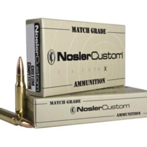 Nosler Trophy Grade Match .223 Rem Match 77gr, Custom Competition Match, 20rd Box
