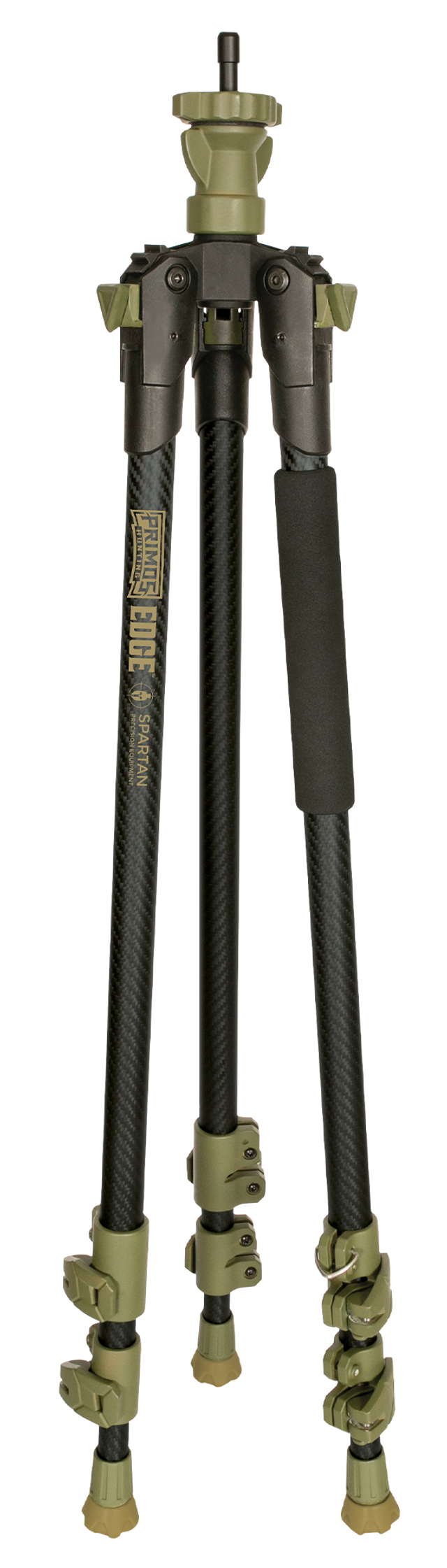 Primos Edge Tripod Shooting Stick 31-59, Dark Earth & Carbon Fiber Legs