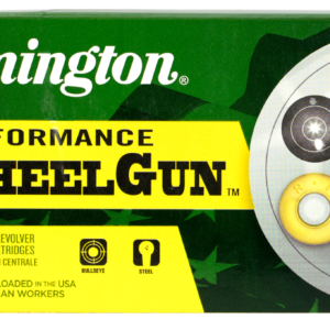 Remington Performance WheelGun 357 Magnum 158gr, Lead Semi Wadcutter (LSWC), 50rd Box