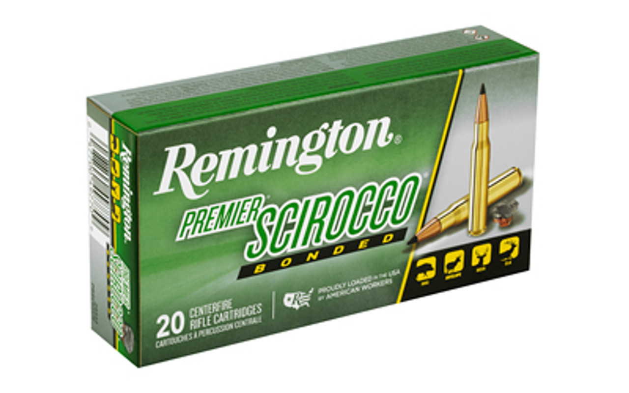 Remington Premier Scirocco Bonded 6.5 Creedmoor 130gr, Swift Scirocco Bonded, 20rd