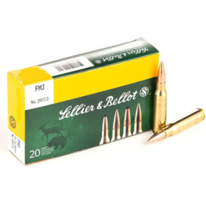 Sellier & Bellot .300 Blackout 147gr FMJ – 20 Rounds Per Box