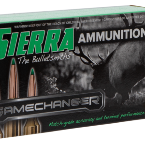 Sierra GameChanger .308 Winchester 165gr Tipped GameKing – 20 Rounds