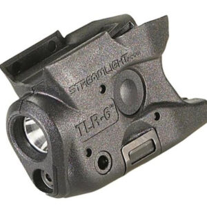 Streamlight TLR-6 Laser/Light Combo 100 Lumens CR123 (2) Black, SW Shield