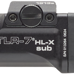 Streamlight TLR-7 HL-X Sub, Weaponlight, 1913, , 1,000 Lumens with SL-B9 Battery, 30 Minute Run Time, Matte Finish, Black with Sil