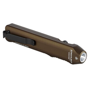 Streamlight Wedge, Rechargeable, Flashlight, 1000 Lumens, USB Charging Cord, Coyote Tan