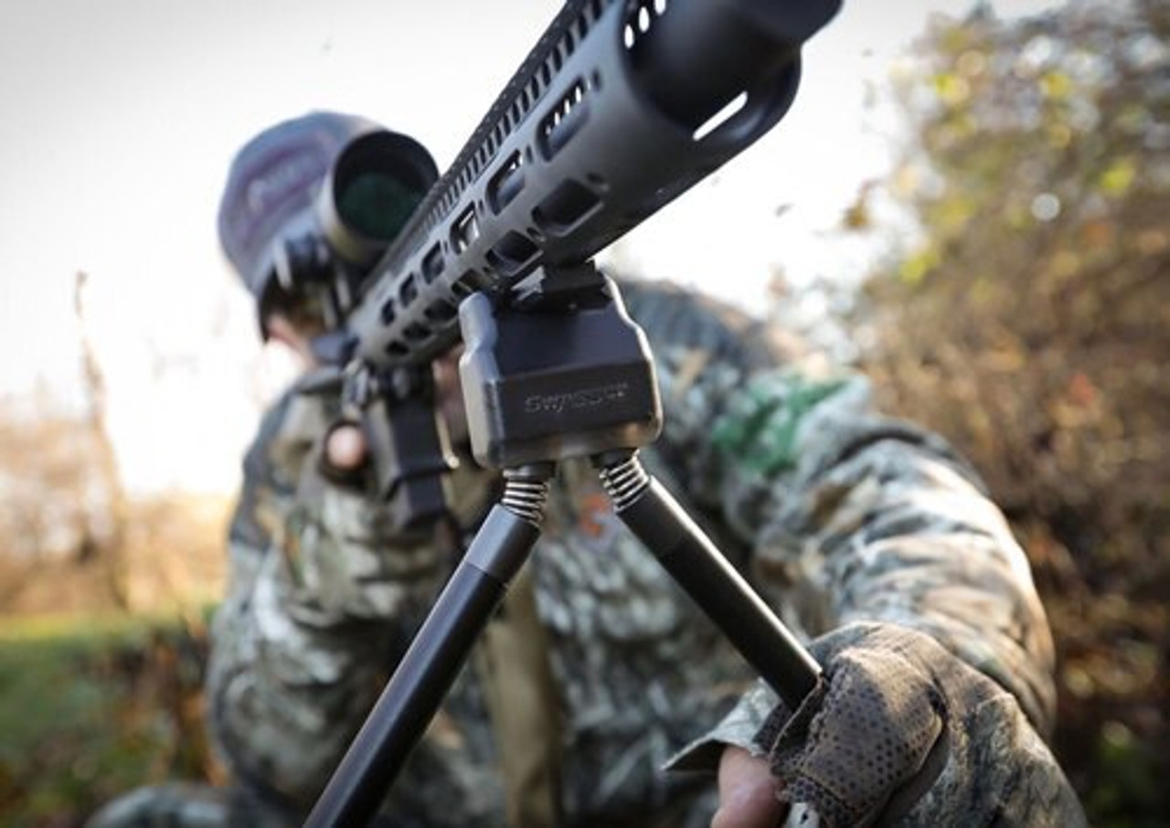 Swagger Stalker QD Shooting Stick 14-42 Black Aluminum