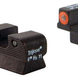 Trijicon 1911 Colt Cut HD Night Sight Set - Orange Front Outline