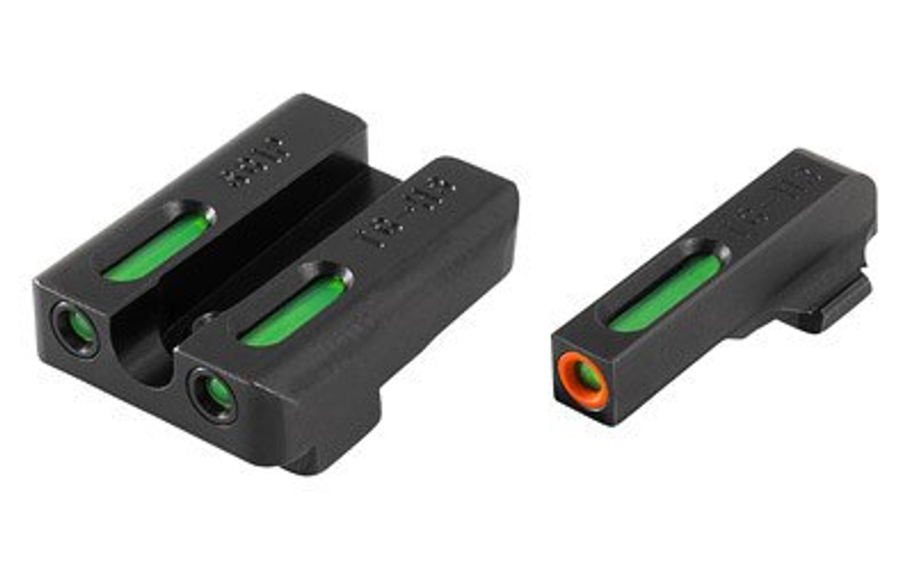 Truglo TFX Pro Titanium Handgun Sights, Fiber-Optic
