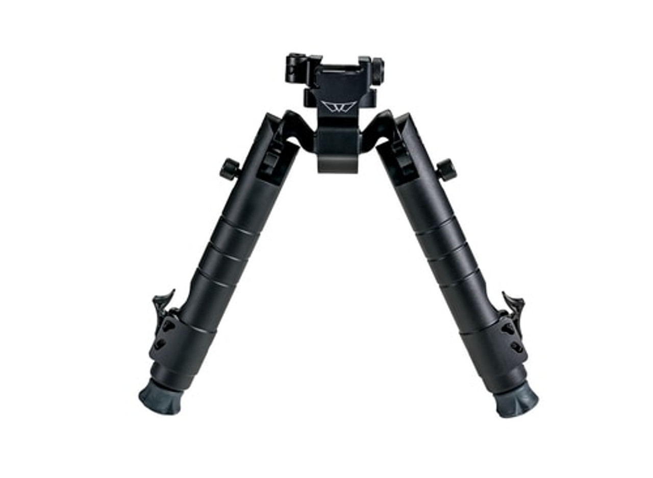 Warne Skyline Precision Bipod Aluminum Black 6.9 to 9.1