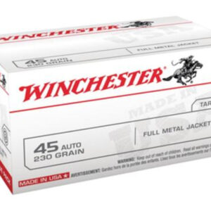 Winchester USA .45 ACP, 230gr, Full Metal Jacket, 100rd Box