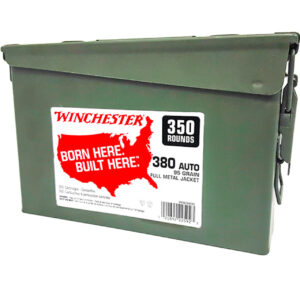 Winchester USA 380 ACP, 95gr, Full Metal Jacket, 350rd