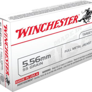 Winchester USA M193 5.56 NATO 55gr FMJ – 800rd Case