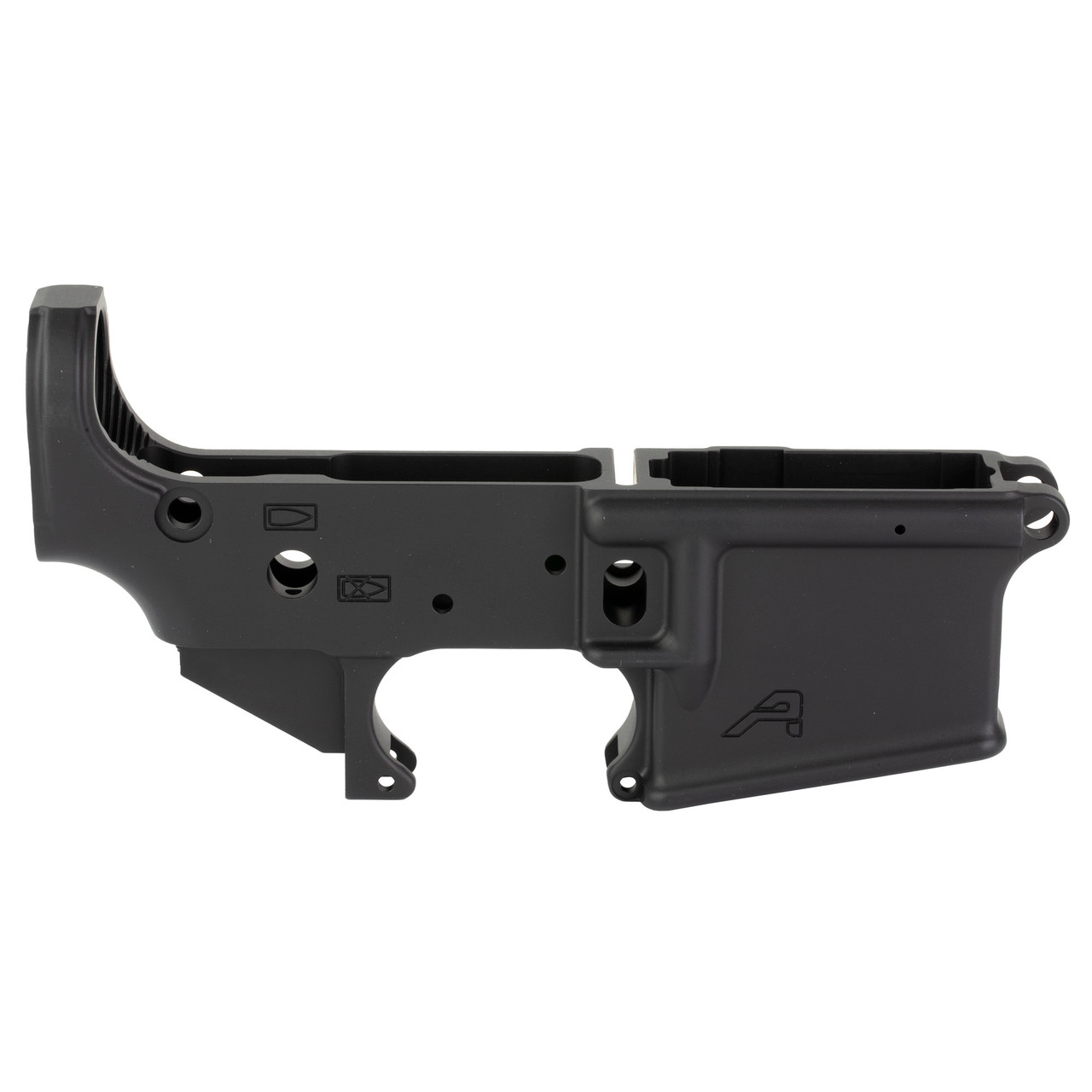 AERO Stripped AR-15 Gen 2 Lower Receiver, Multi-Caliber, Black Aluminum