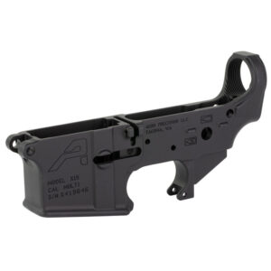 AERO Stripped AR-15 Gen 2 Lower Receiver, Multi-Caliber, Black Aluminum