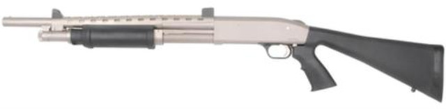 ATI Shotgun Pistol Grip Buttstock – Black Glass-Reinforced Polymer, Tactical Design