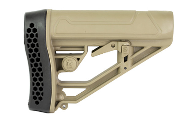Adaptive Tactical EX Performance M4-Style Rifle Stock Polymer Flat Dark Earth