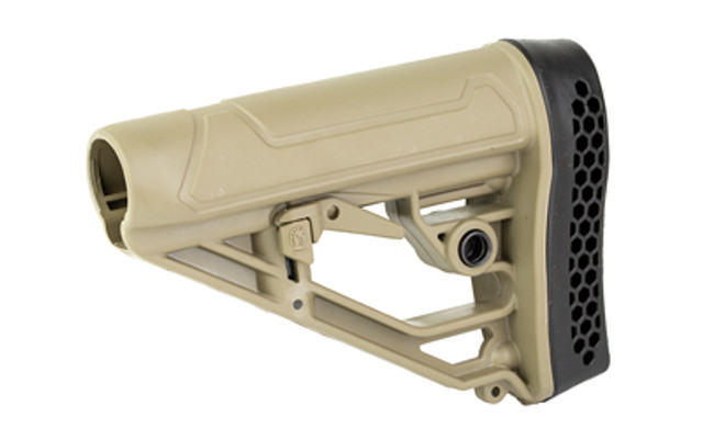 Adaptive Tactical EX Performance M4-Style Rifle Stock Polymer Flat Dark Earth