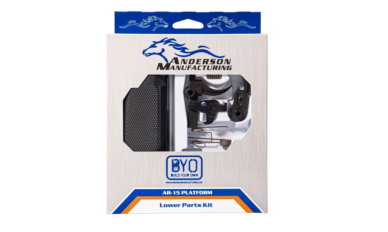 Anderson Milspec Lower Parts Kit – Includes Pistol Grip