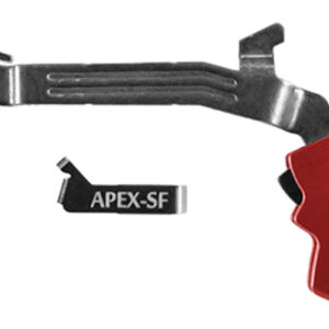 Apex Tactical Action Enhancement Trigger Bar – Red – Fits Glock 43, 43X, 48 – Includes Apex Performance Connector (102-157)