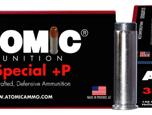 Atomic 38 Special +P 148gr, Lead Hollow Point 50rd