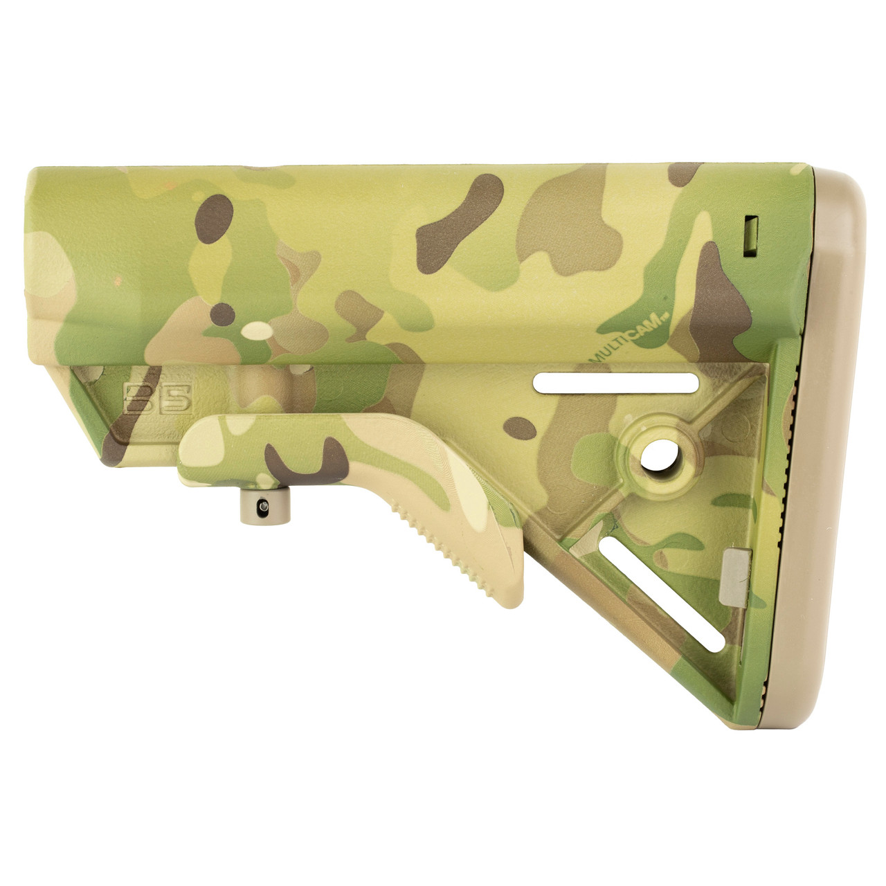 B5 Systems Bravo Stock – MultiCam, Fits AR-Platform with Mil-Spec Receiver Extension