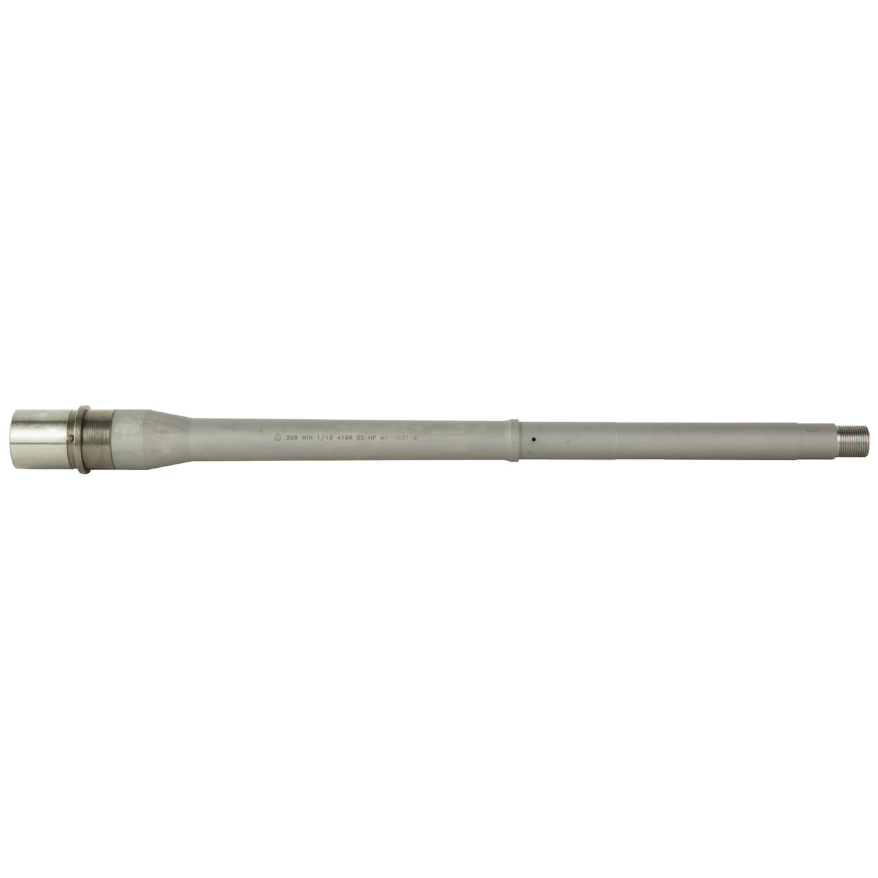 Ballistic 308 Winchester 7.62x51mm Barrel 16 Threaded 5/8x24, Silver Fits AR-10