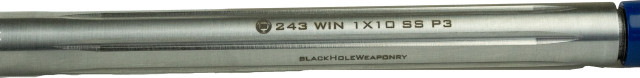 Black Hole Weaponry AR-10 Barrel 243 Winchester 22 Stainless Steel, Includes Gas Tube and Blocks